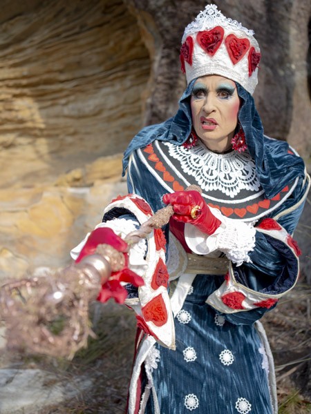 Queen of Hearts styled costume