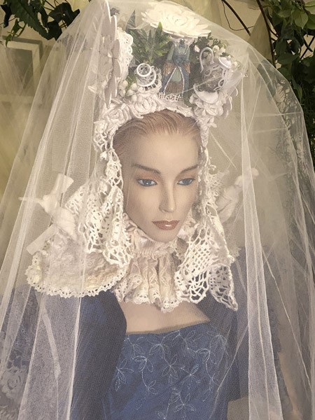 Afternoon Alice Headpiece with veil