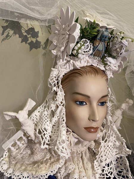 Afternoon Alice Headpiece with veil